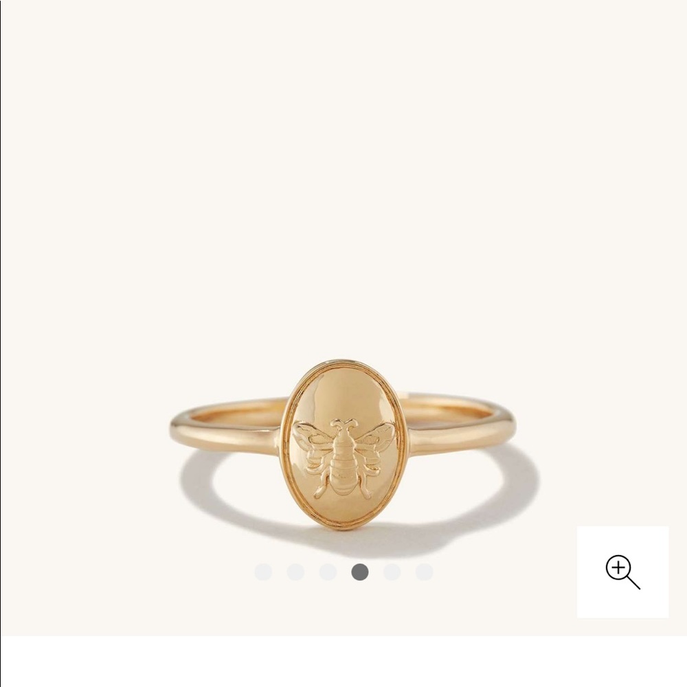 Mejuri honey bee ring